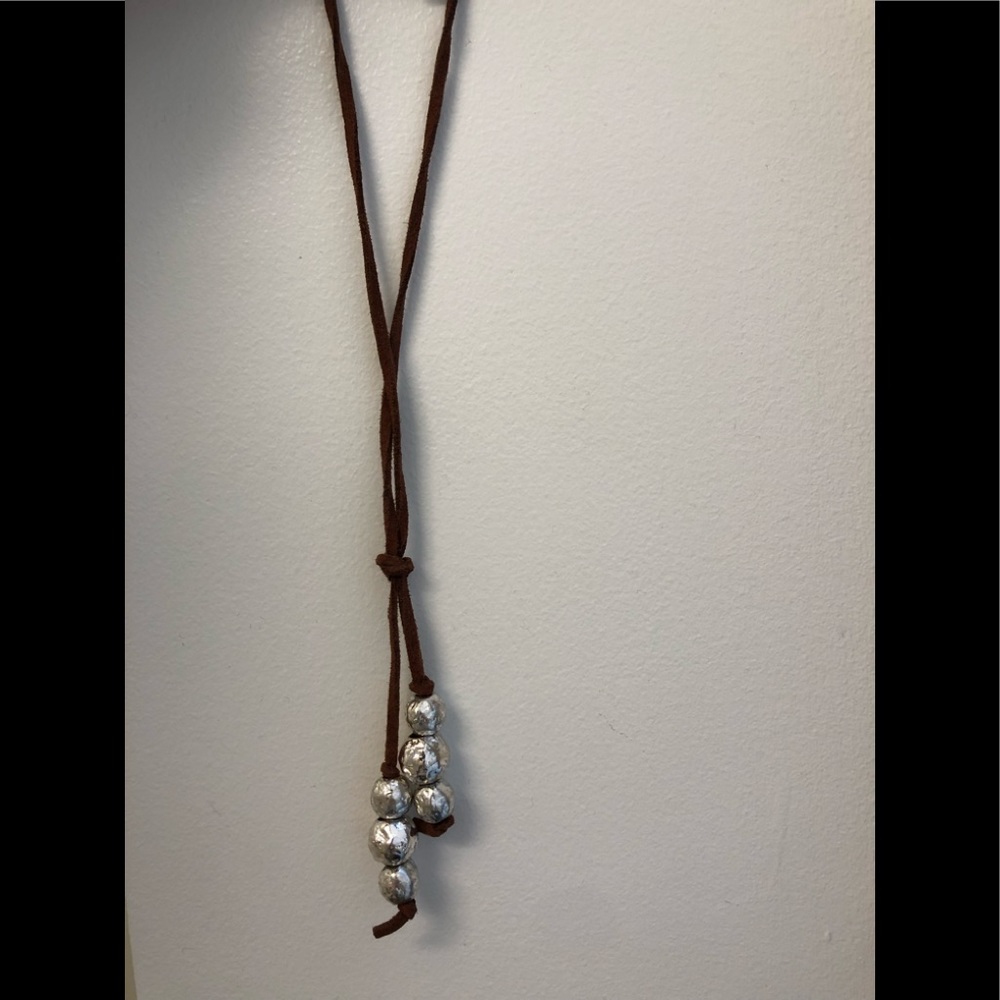 Silver Ball Necklace